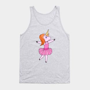 Unicorn ballet dancer Tank Top